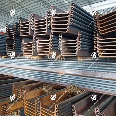 China Supplier Steel Sheet Piling Larssen U Type Steel Profile Hot