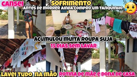 15 Dias Sem Lavar Roupas Acumulou Muita Roupa Suja Realidade Da