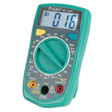 Multimeter, Digital, 3 1/2
