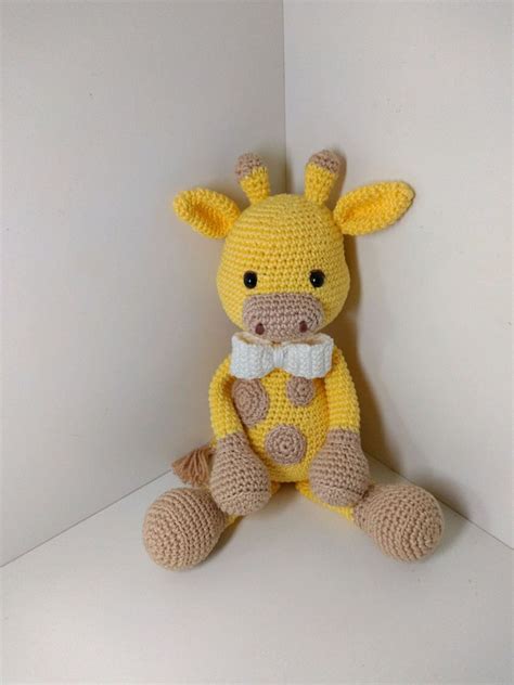 Girafinha Amigurumi Elo Produtos Especiais