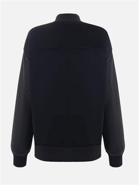 Бомбер с рукавами из экокожи :: LICHI - Online fashion store