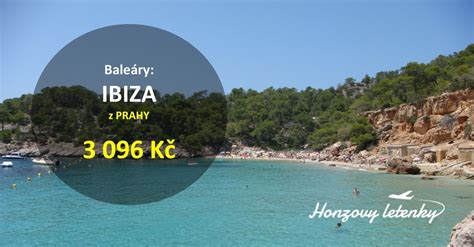 Letní IBIZA z Prahy Honzovy letenky