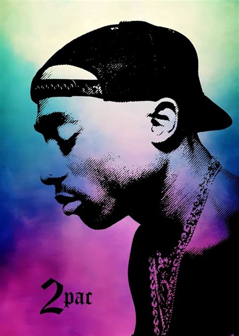 Tupac Shakur Posters And Prints By Takoyaki Watercolor Printler