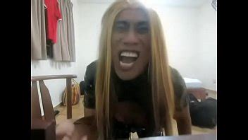 Satanic Tranny Goes Crazy On P And A Dildo XVIDEOS