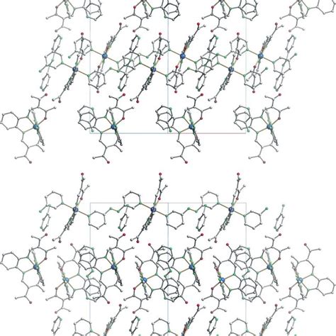 Molecular Packing Of Compound In The Crystal At K Top View