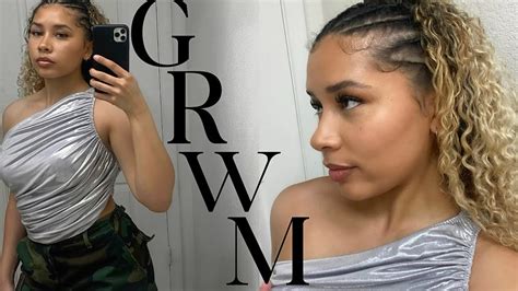 GRWM Hair Makeup Outfit Beginner Makeup YouTube