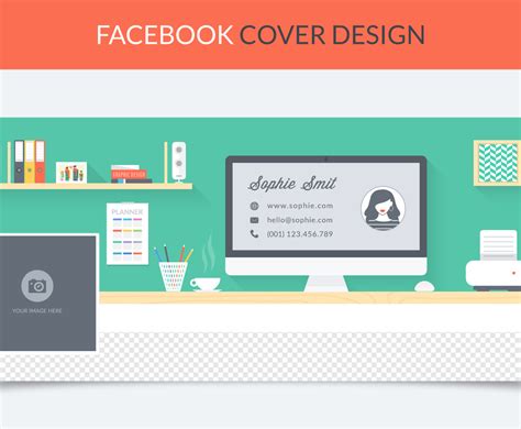 Facebook Cover Design Vector Art & Graphics | freevector.com