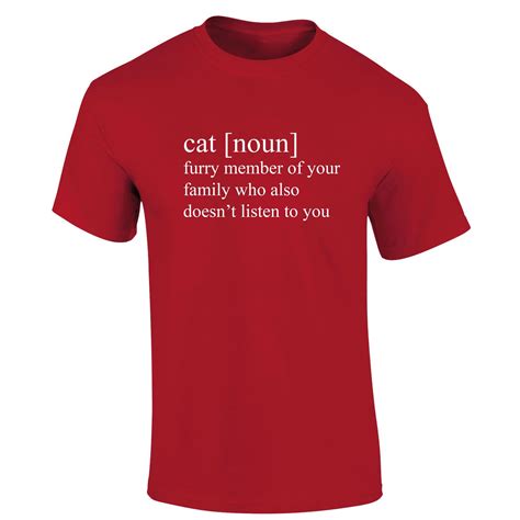 Cat Noun T Shirt Spoilt Rotten Pets