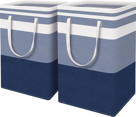 Epictotes 2 Pack Large Laundry Basket Collapsible Laundry Hamper