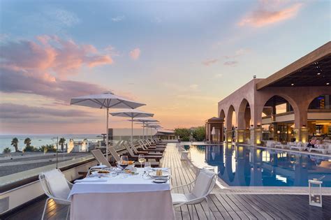 Dining At The Finest Kiotari Rhodes Restaurants H Hotels Collection