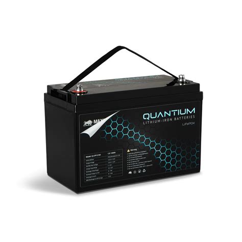 Quantium Lithium Iron Phosphate LiFePO4 12 8V 100Ah Battery Q