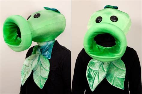 Plants Vs. Zombies Inspired Peashooter Costume | Zombie costume kids ...