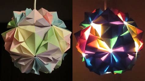 Diy Lamp Flower Ball Learn How To Make A Paper Lampshadelantern By