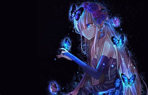 Anime Butterfly Wallpaper