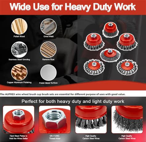 Do Power Inch Mm Twisted Wire Wheel Knotted Cup Brush Steel Wire