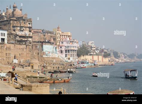 Ganges River Varanasi India Stock Photo - Alamy