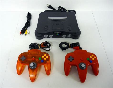 Nintendo 64 System Console Authentic Oem Model Nus 001 Bundle Complete