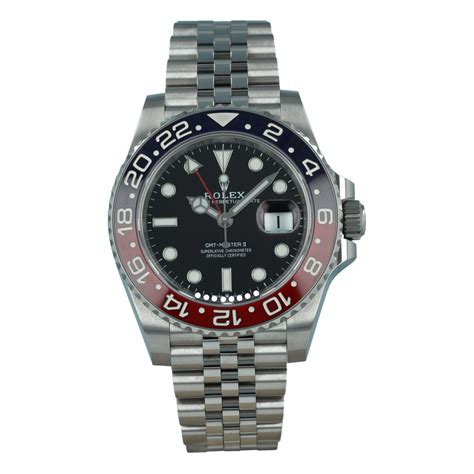 Rolex GMT Master II 126710BLRO Pepsi Like New Buy Pre Owned Rolex