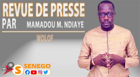 Ecoutez La Revue De Presse Wolof Rfm Du Mardi 14 Janvier 2025 Par