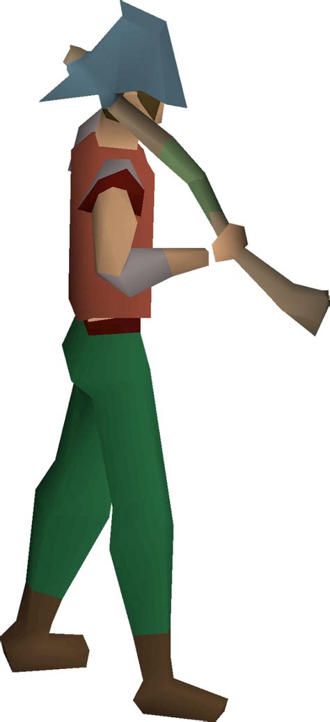 File Rune Felling Axe Equipped Male Png Osrs Wiki