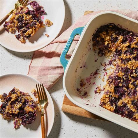 Blueberry Baked Oatmeal Recipe Eatingwell