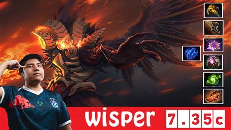 DOTA 2 OG Wisper The DOOM OFFLANE 7 35c YouTube