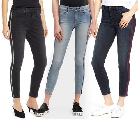 21 Side Stripe Skinny Jeans To March You Through The Summer Decadent