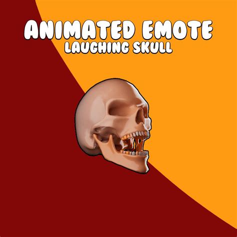 Twitch Emote Lachender Totenkopf Twitch Emotes Animiert Etsy Schweiz