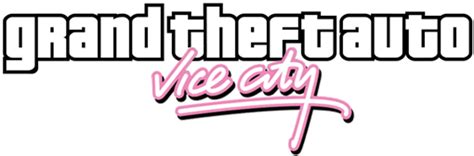 Grand Theft Auto Vice City Logo PNG Images Transparent Background