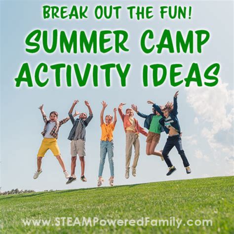 30+ Fun Summer Camp Activities For Kids