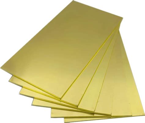 Amazon Moyishi Packs Brass Strip Brass Sheet Brass Shim Stock