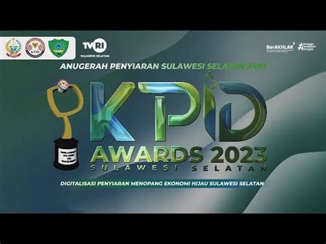 Live Streaming Malam Anugerah Penyiaran Sulawesi Selatan Youtube