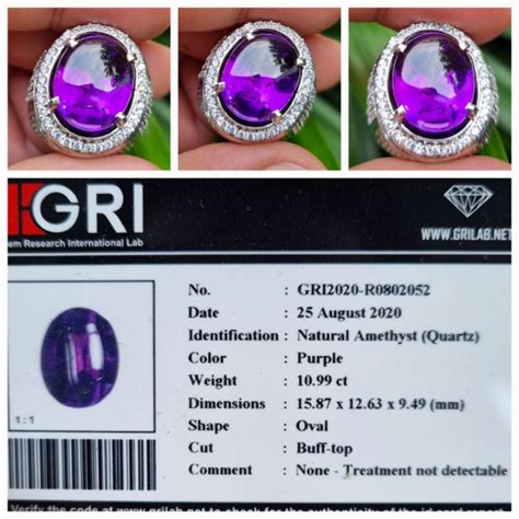 Jual Natural Kecubung Borneo Amethyst Kalimantan Indonesia Memo 10 99