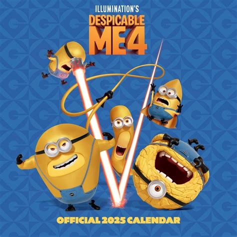 Despicable Me 4 The Movie календар 2025