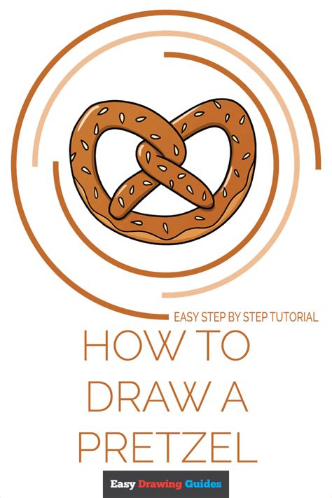 How To Draw A Pretzel Really Easy Drawing Tutorial