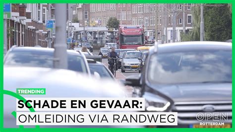 Omleiding Via Randweg Zorgt Voor Gevaar En Schade Bewoners Trekken Aan