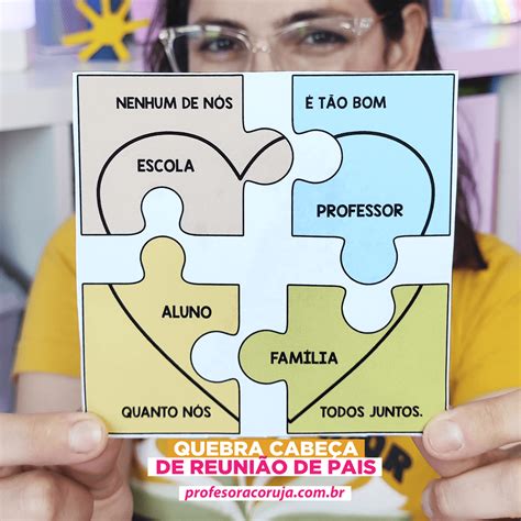 Quebra Cabe A Para Reuni O De Pais Professora Coruja