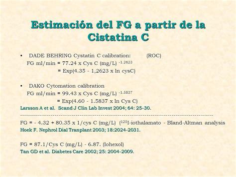 Determinación del Filtrado Glomerular ppt descargar