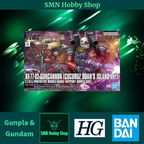 Hg Guncannon Cucuruz Doans Island Ver Gunpla Gundam Toys Plastic