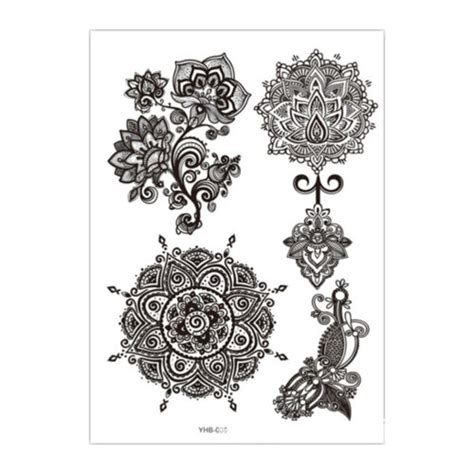 8 Pcs Aufkleber Für Frauen Spitze Tattoo Aufkleber Körperaufkleber