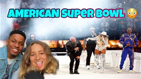 🇺🇸 Uk Girlfriend Reacts To The Best Super Bowl Halftime Show Ever 😱🅿️🔥