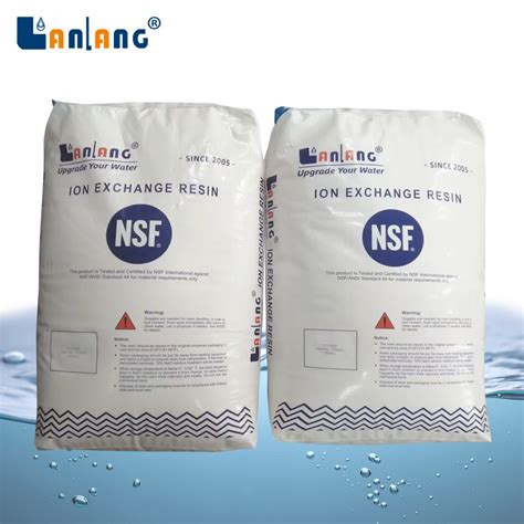 Good Quality Similar With Purolite OEM Lanlang Ion Exchange Resin Water