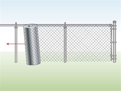 How To Install A Chain Link Fence Traditional Wire Fence