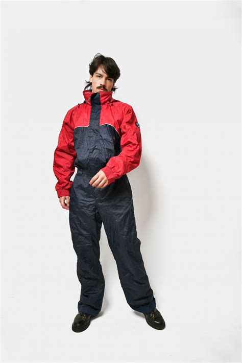 Vintage Ski Suit Men Retro S S Ski Overall Jumpsuit Vintage Clothing