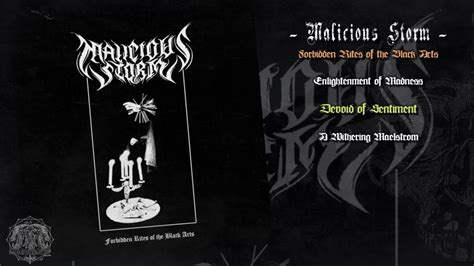 Malicious Storm 2022 Forbidden Rites Of The Black Arts Blackmetal