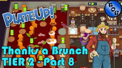 PlateUp I Thanks A Brunch I TIER 2 I Part 8 I Solo Play YouTube