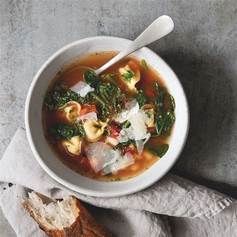 Easy Spinach Tortellini Soup Recipe By Joanna Gaines