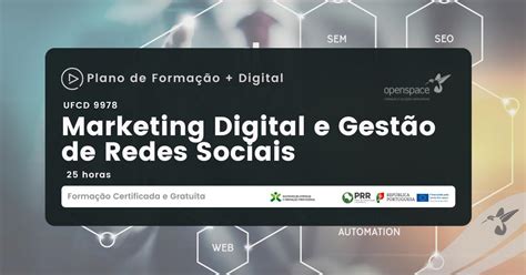 Ufcd 9978 Técnicas De Marketing Digital E Gestão De Redes Sociais