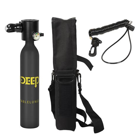 DIDEEP 0 5L Scuba Diving Tank Mini Oxygen Cylinder Set Respirator Air