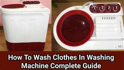 How To Wash And Dry Cloths In Whirlpool Semi Automatic Washing Machine